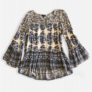 American Eagle Boho Tunic Top
